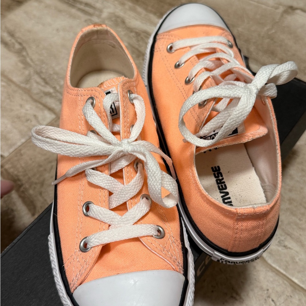 Converse Kids' Peach Sneakers